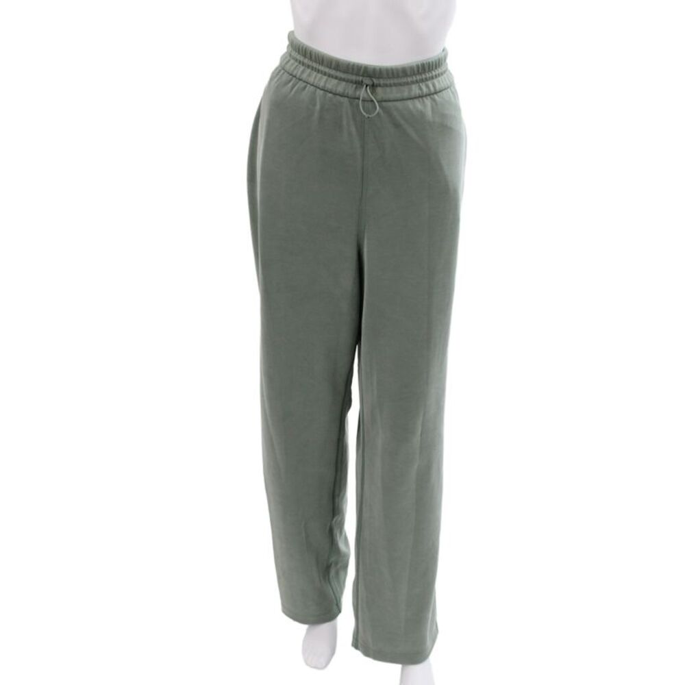 Lululemon Womens Polyester Blend Drawstring Sweatpants Green Size 16 - Picture 1 of 5